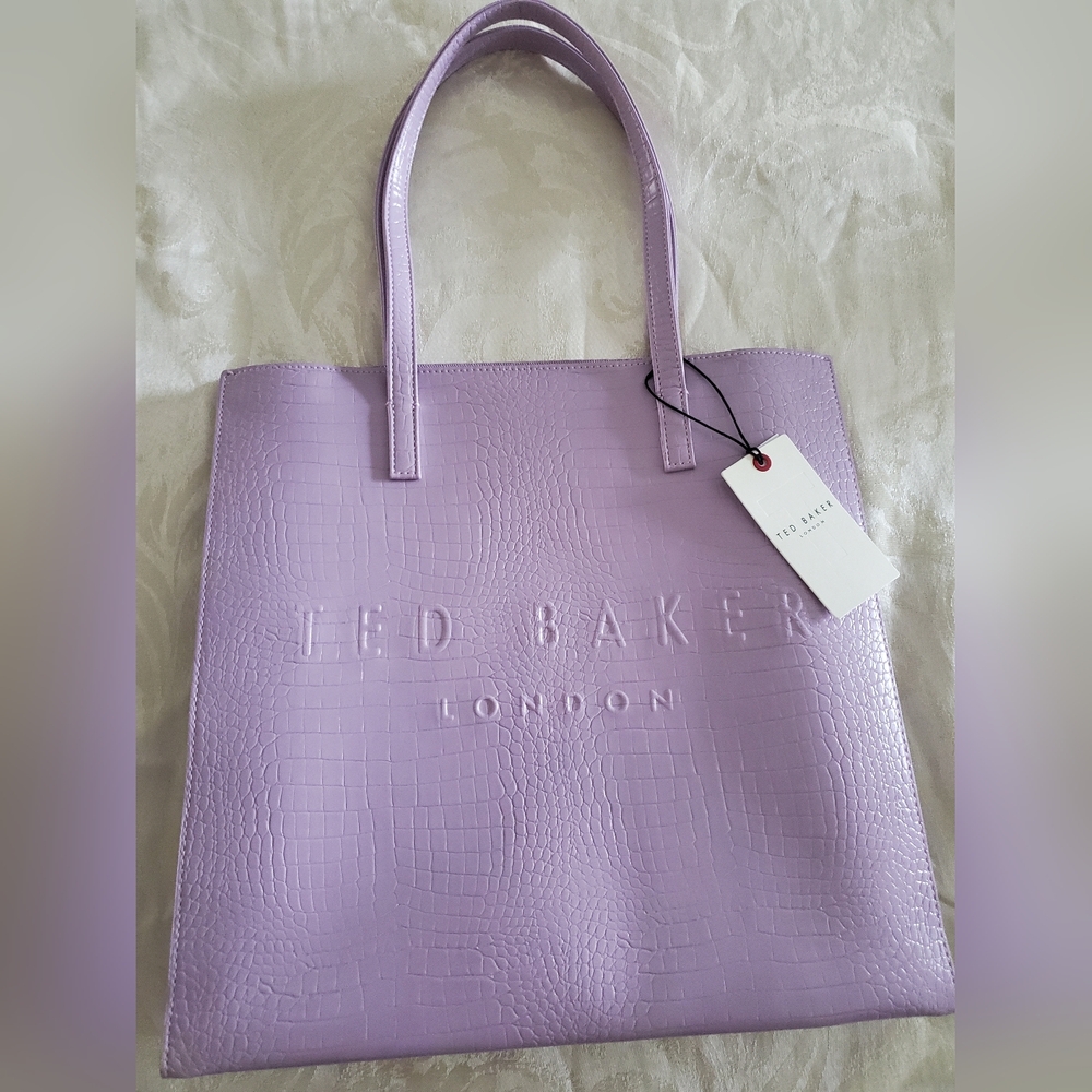 NWT Ted Baker London Light Purple Icon Tote Bag
